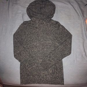 Woven hoodie, 82% Acrylic 18% cotton